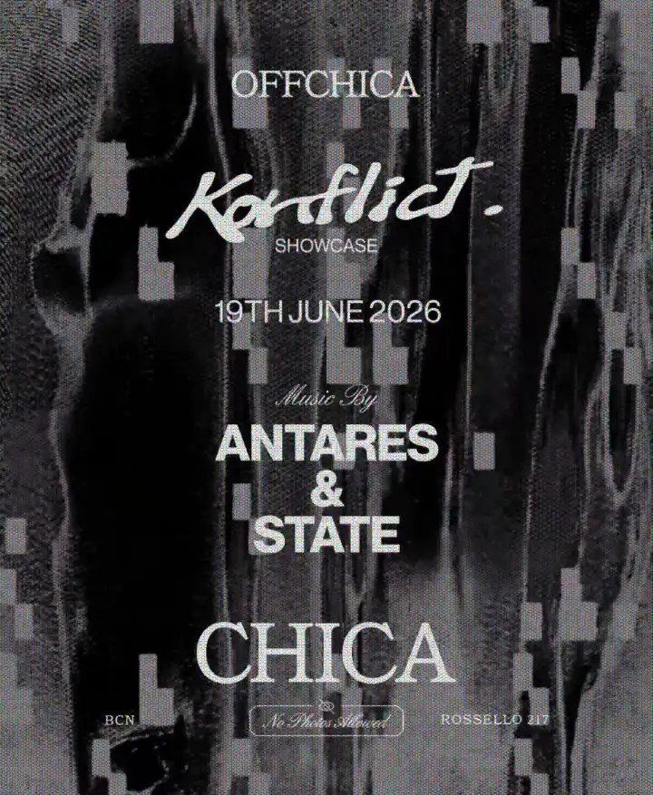 Konflict actuando en Off Sónar el viernes 19 de junio en Chica Club Barcelona